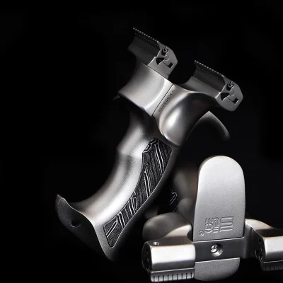 HERO 630 Lance-pierre Professionnel en Acier Inoxydable à Bande Plate pour la Chasse