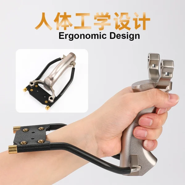 Fronde Longyuan à fixation par bille avec support de poignet – Idéale pour la pêche au lancer Fronde Longyuan à fixation par bille avec support de poignet – Idéale pour la pêche au lancer