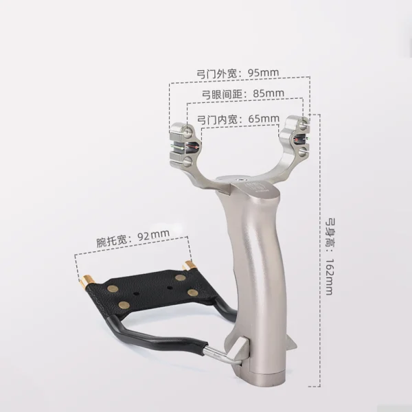 Fronde Longyuan à fixation par bille avec support de poignet – Idéale pour la pêche au lancer Fronde Longyuan à fixation par bille avec support de poignet – Idéale pour la pêche au lancer