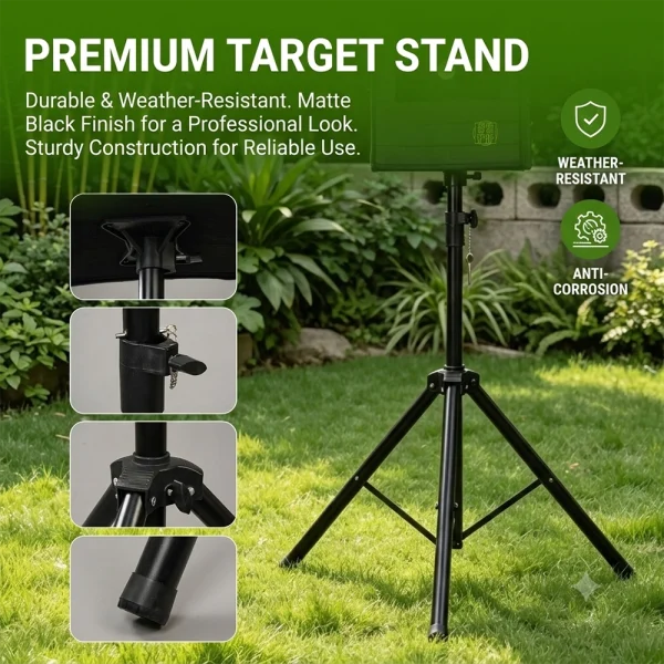 PRECISE Heavy Duty Slingshot Target Box – High Absorption Reusable Training Target Core for Slingshot Practice